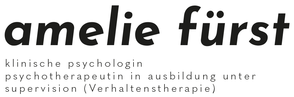Amelie Fürst – Klinische Psychologin